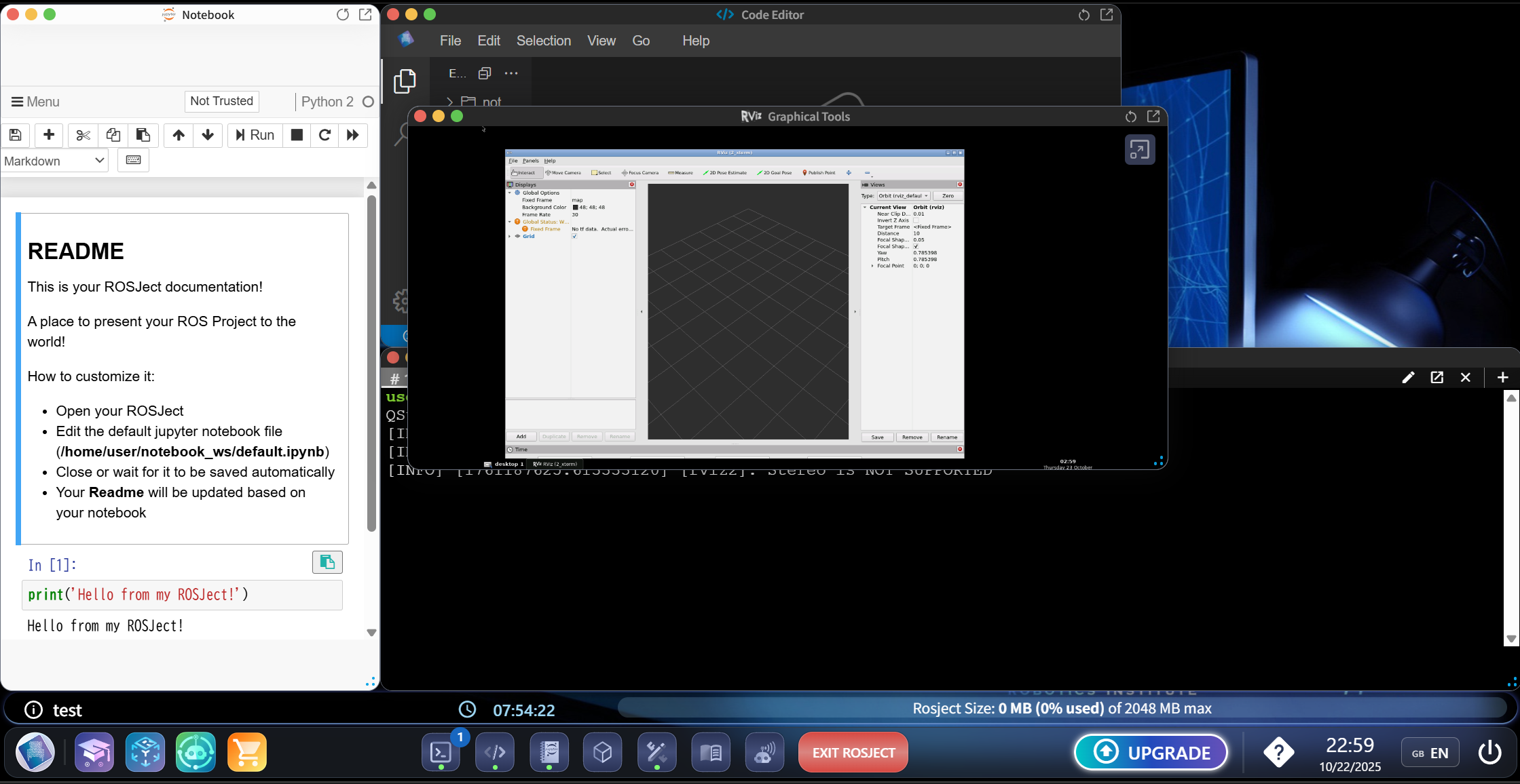 The Construct Rosject